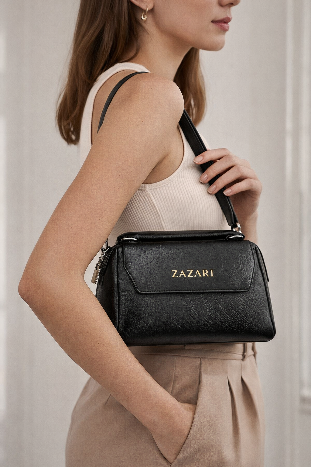 ZAZARI Arlo Structured Bag